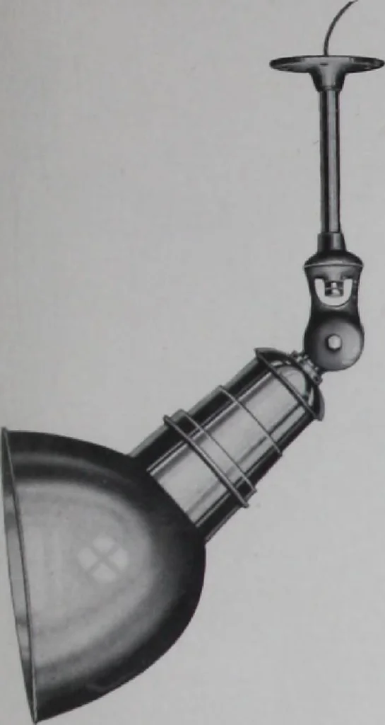 An illustration from Ivanhoe metal reflectors and fittings for industrial illumination. Catalog no. 276., 1918, leaf 54