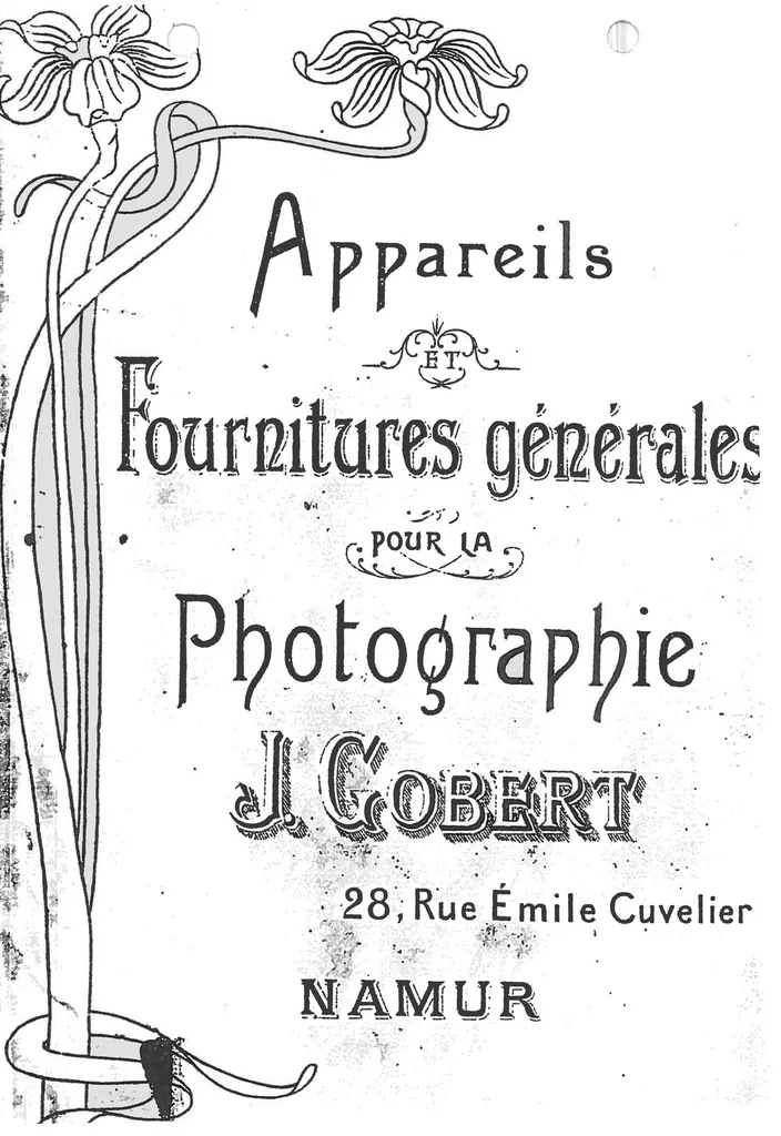 An illustration from Appareils et Fournitures générales pour la Photographie, 1890, leaf 0