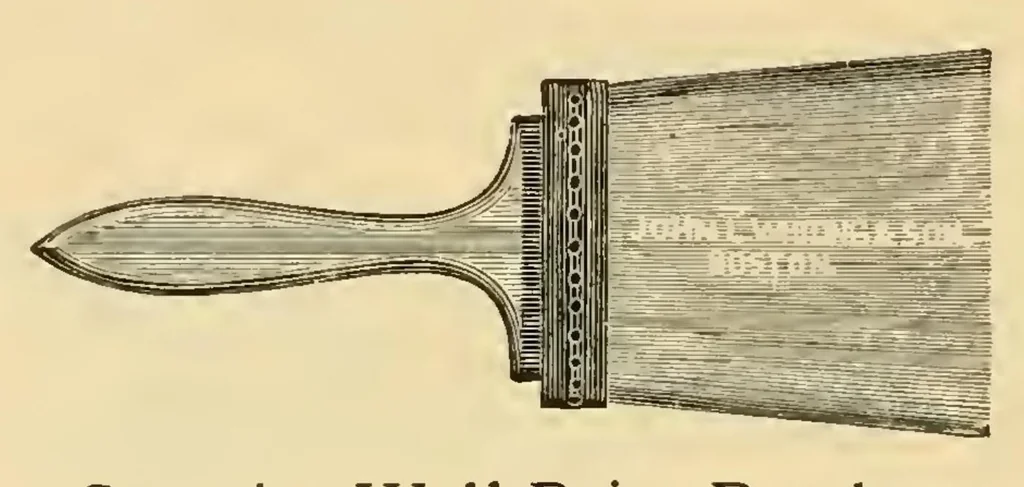An illustration from The Whiting Brushes, 1901, leaf 18