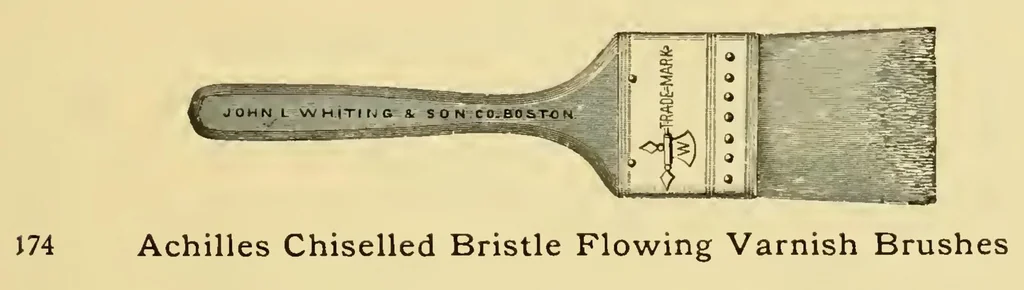 An illustration from The Whiting Brushes, 1901, leaf 9
