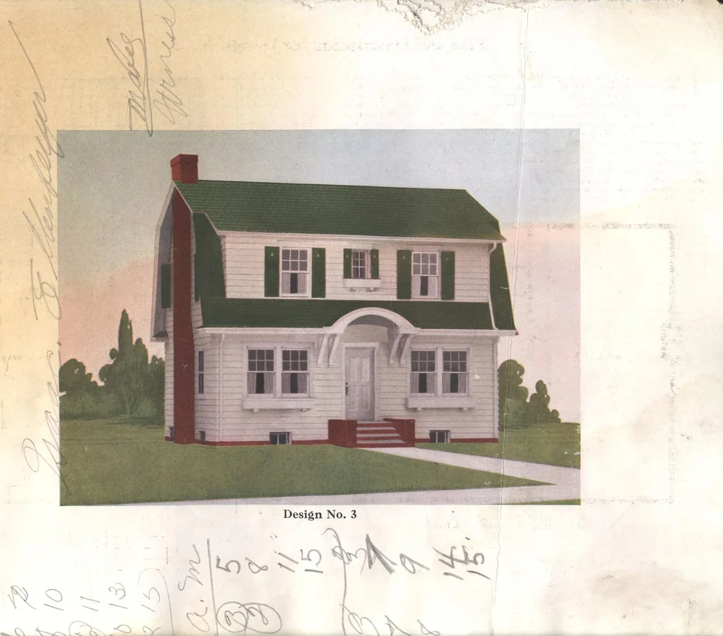 An illustration from Practical homes, 1922-23 edition, 1922, leaf 10