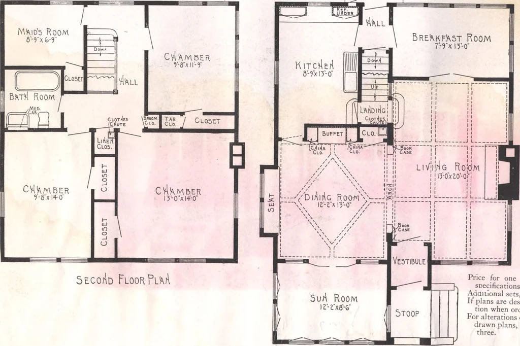 An illustration from Practical homes, 1922-23 edition, 1922, leaf 19