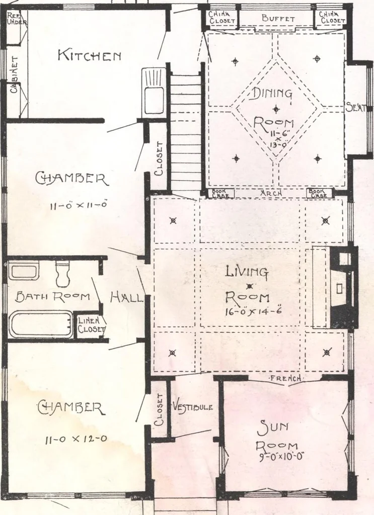 An illustration from Practical homes, 1922-23 edition, 1922, leaf 31