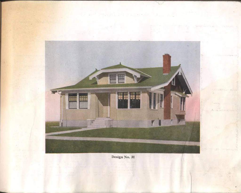 An illustration from Practical homes, 1922-23 edition, 1922, leaf 32