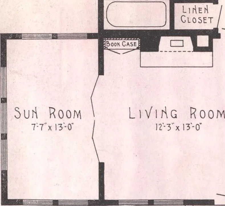 An illustration from Practical homes, 1922-23 edition, 1922, leaf 33