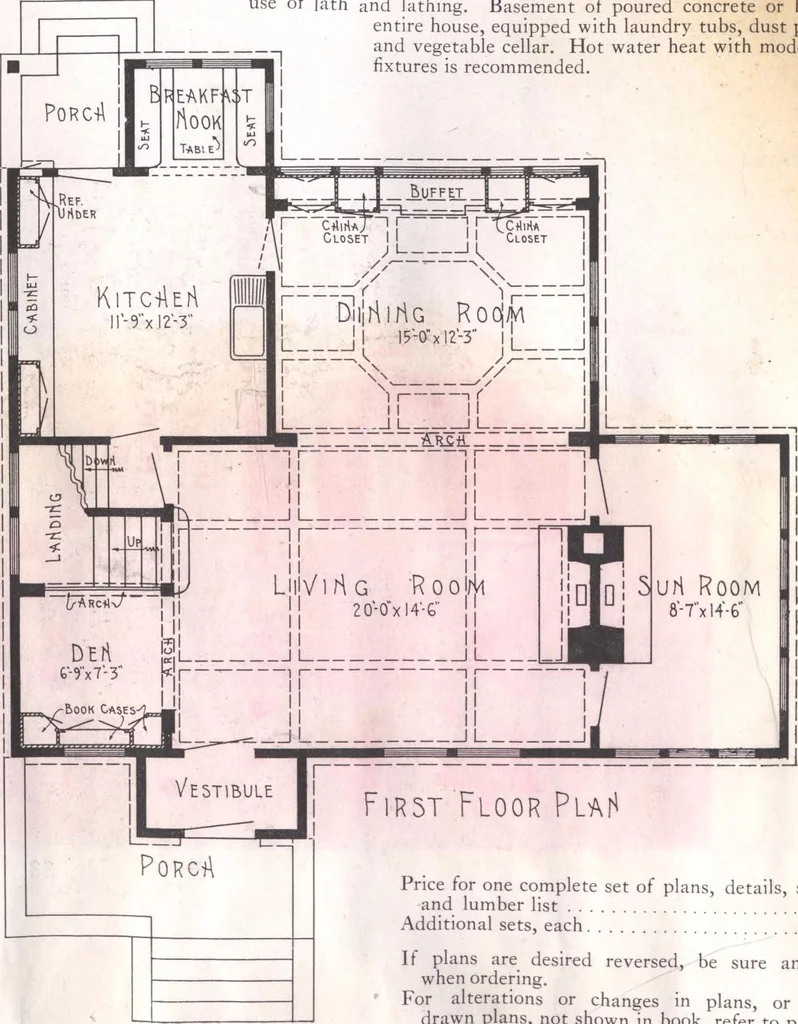 An illustration from Practical homes, 1922-23 edition, 1922, leaf 35
