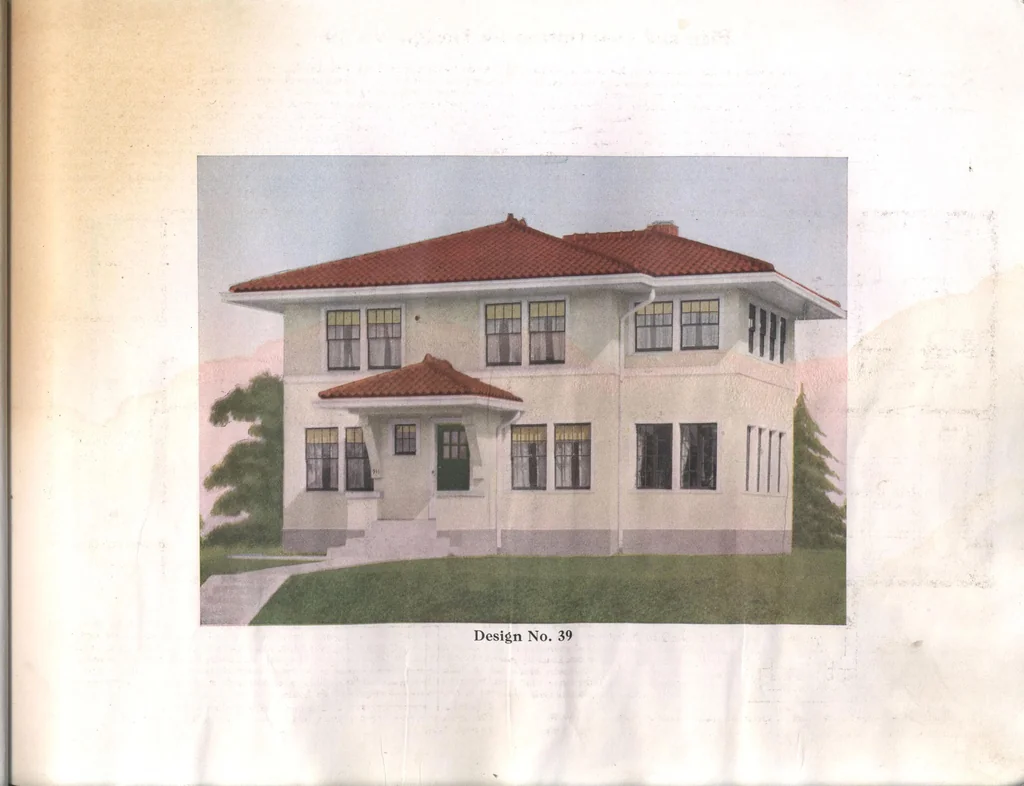 An illustration from Practical homes, 1922-23 edition, 1922, leaf 38