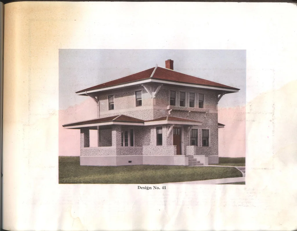 An illustration from Practical homes, 1922-23 edition, 1922, leaf 40