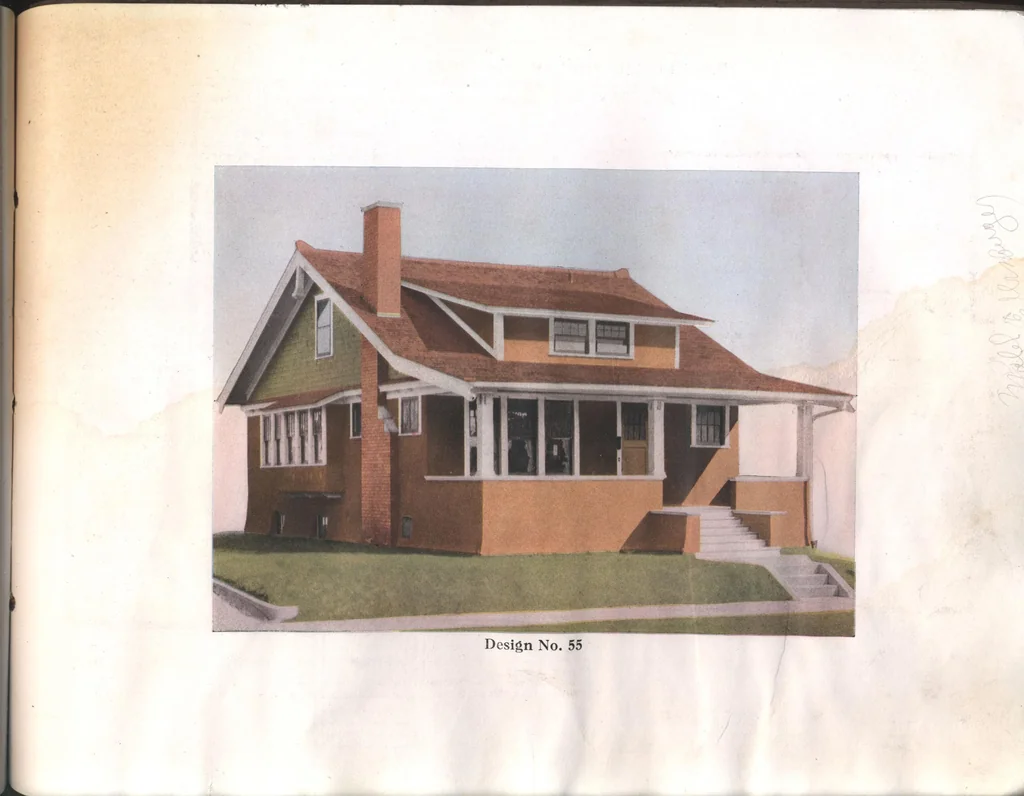 An illustration from Practical homes, 1922-23 edition, 1922, leaf 50