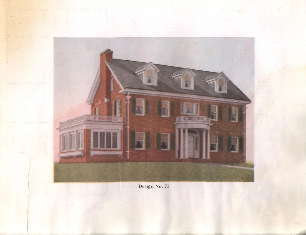 An illustration from Practical homes, 1922-23 edition, 1922, leaf 60