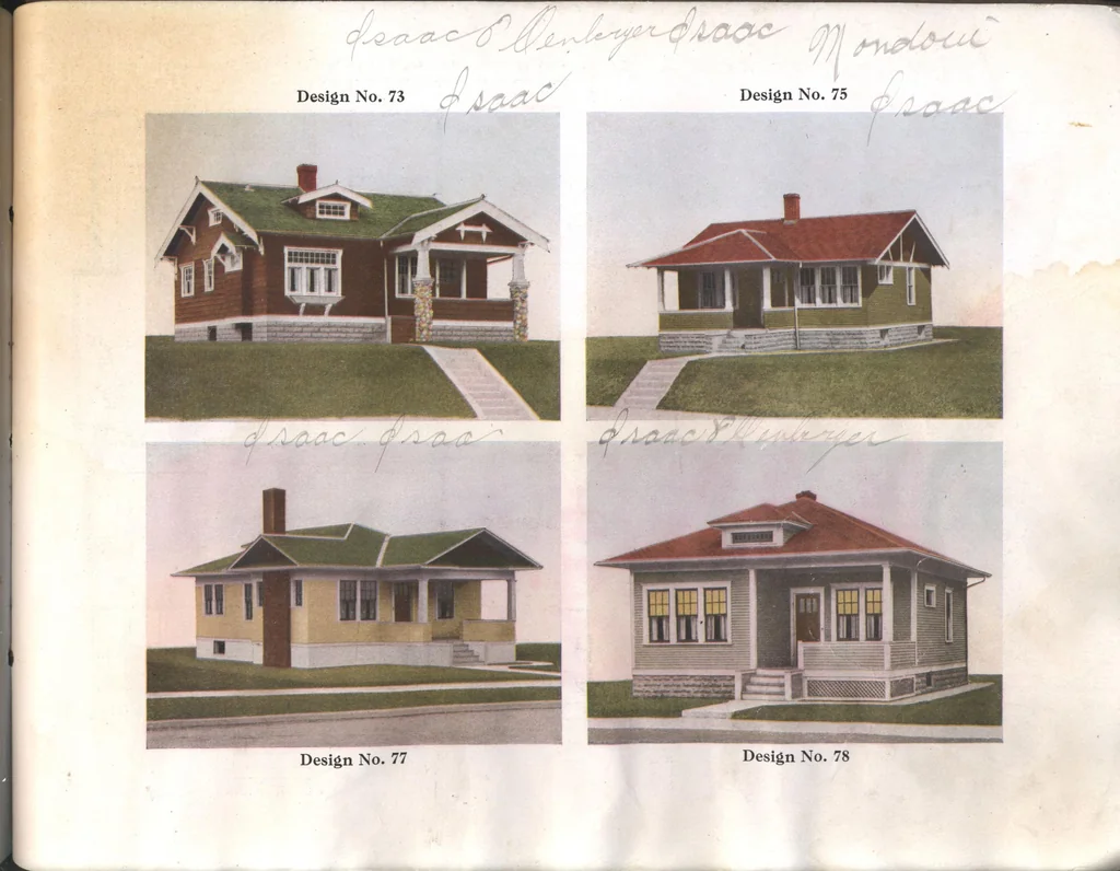 An illustration from Practical homes, 1922-23 edition, 1922, leaf 62