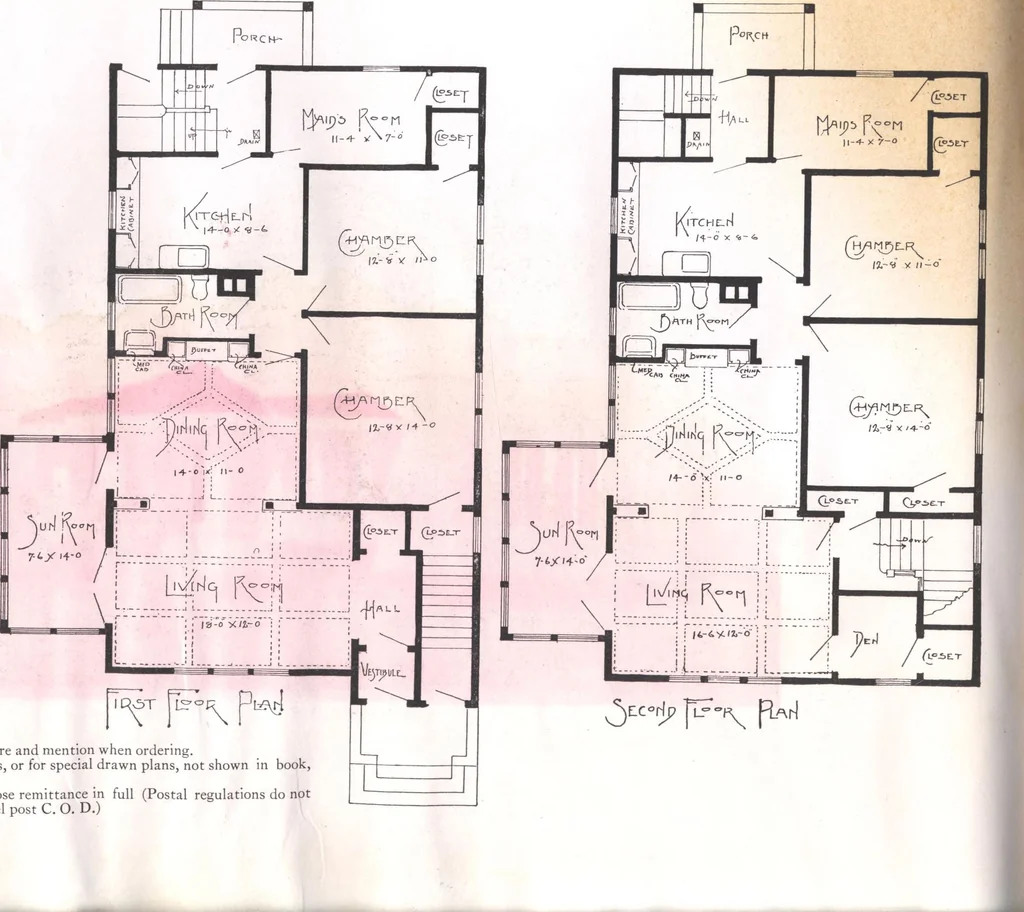 An illustration from Practical homes, 1922-23 edition, 1922, leaf 77
