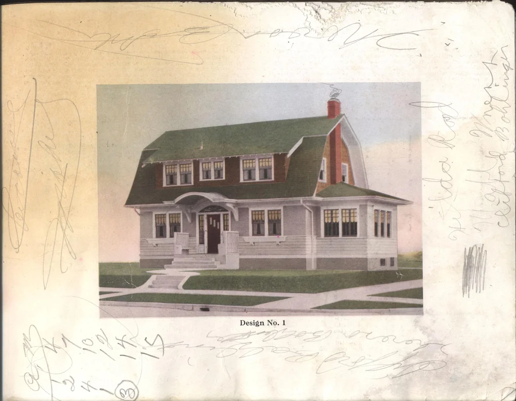 An illustration from Practical homes, 1922-23 edition, 1922, leaf 8
