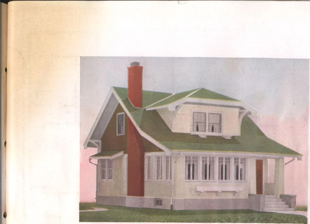 An illustration from Practical homes, 1922-23 edition, 1922, leaf 80