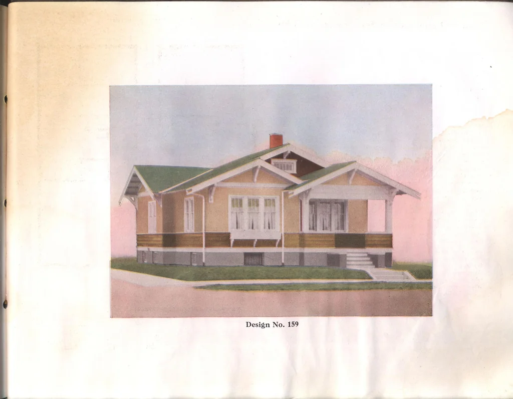 An illustration from Practical homes, 1922-23 edition, 1922, leaf 82