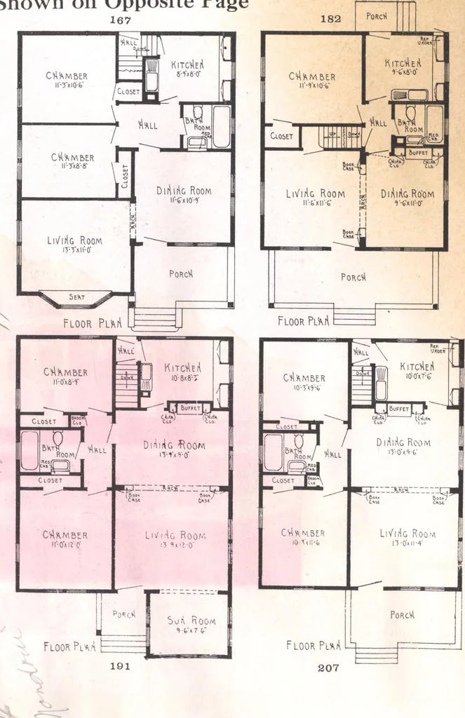 An illustration from Practical homes, 1922-23 edition, 1922, leaf 83