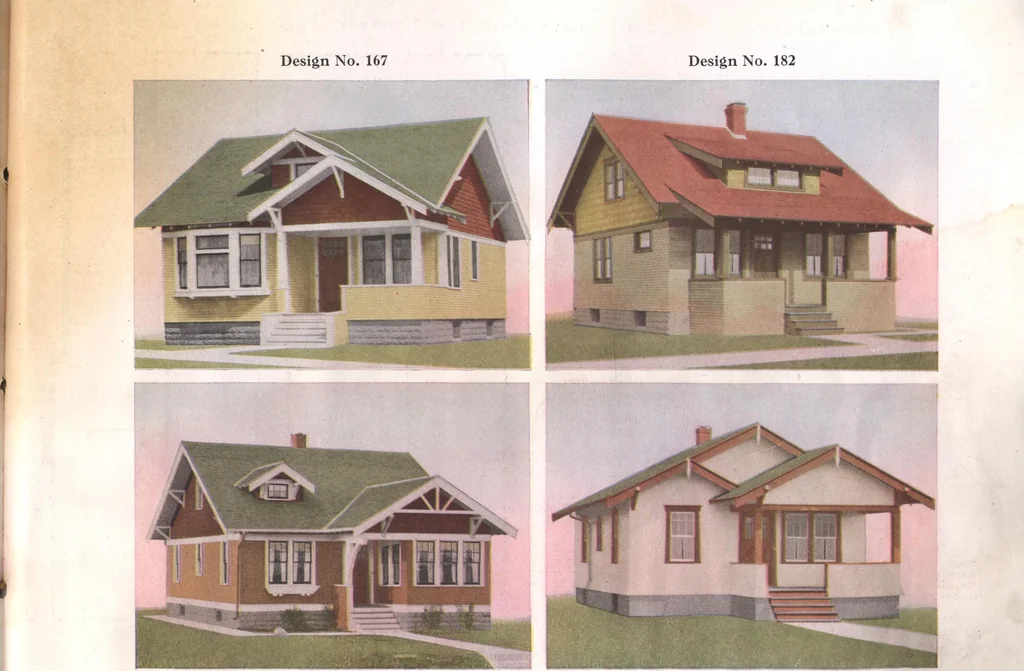 An illustration from Practical homes, 1922-23 edition, 1922, leaf 84