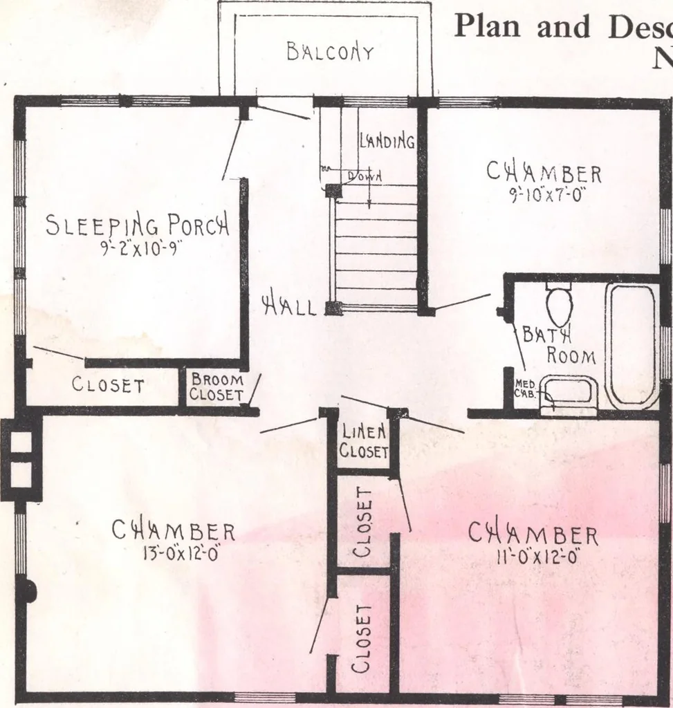 An illustration from Practical homes, 1922-23 edition, 1922, leaf 89