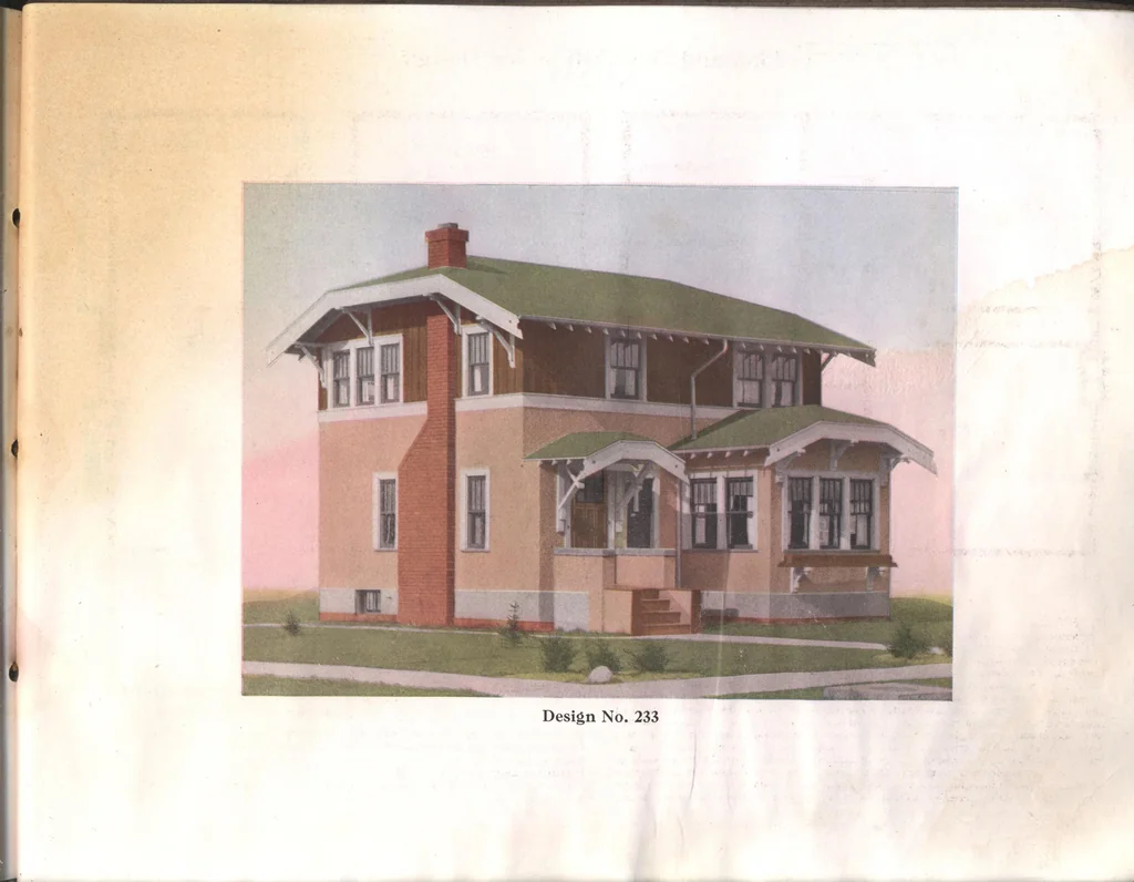 An illustration from Practical homes, 1922-23 edition, 1922, leaf 90