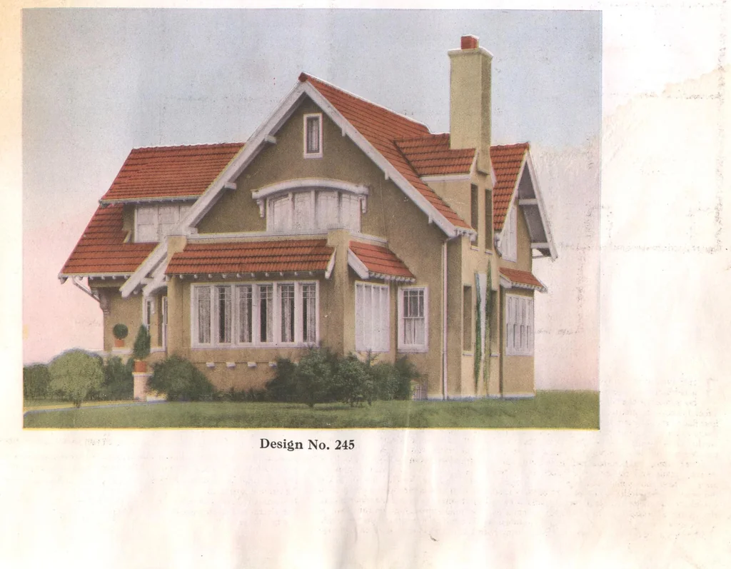 An illustration from Practical homes, 1922-23 edition, 1922, leaf 92