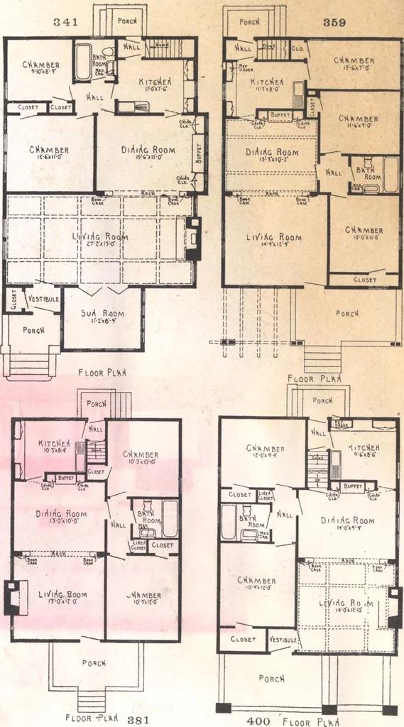 An illustration from Practical homes, 1922-23 edition, 1922, leaf 97