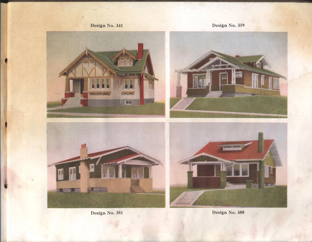 An illustration from Practical homes, 1922-23 edition, 1922, leaf 98
