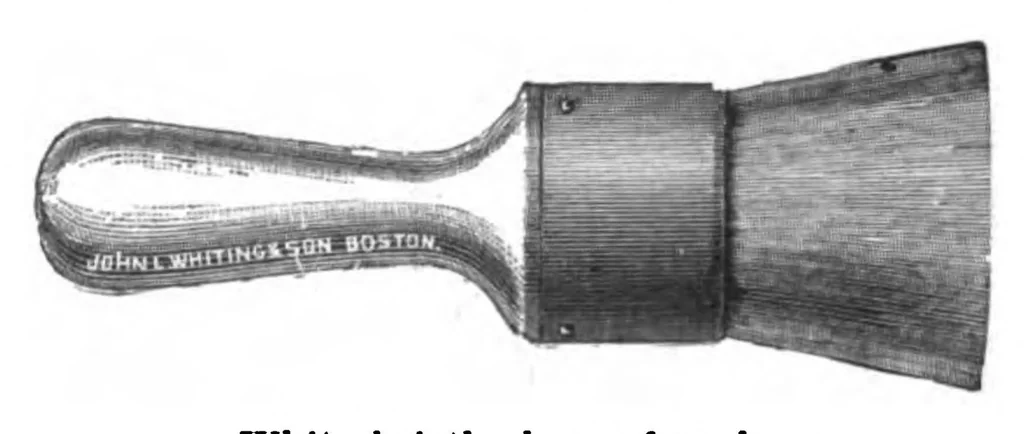 An illustration from Paint Brush Department : John L. Whiting & Son Co. : 1906, 1906, leaf 7