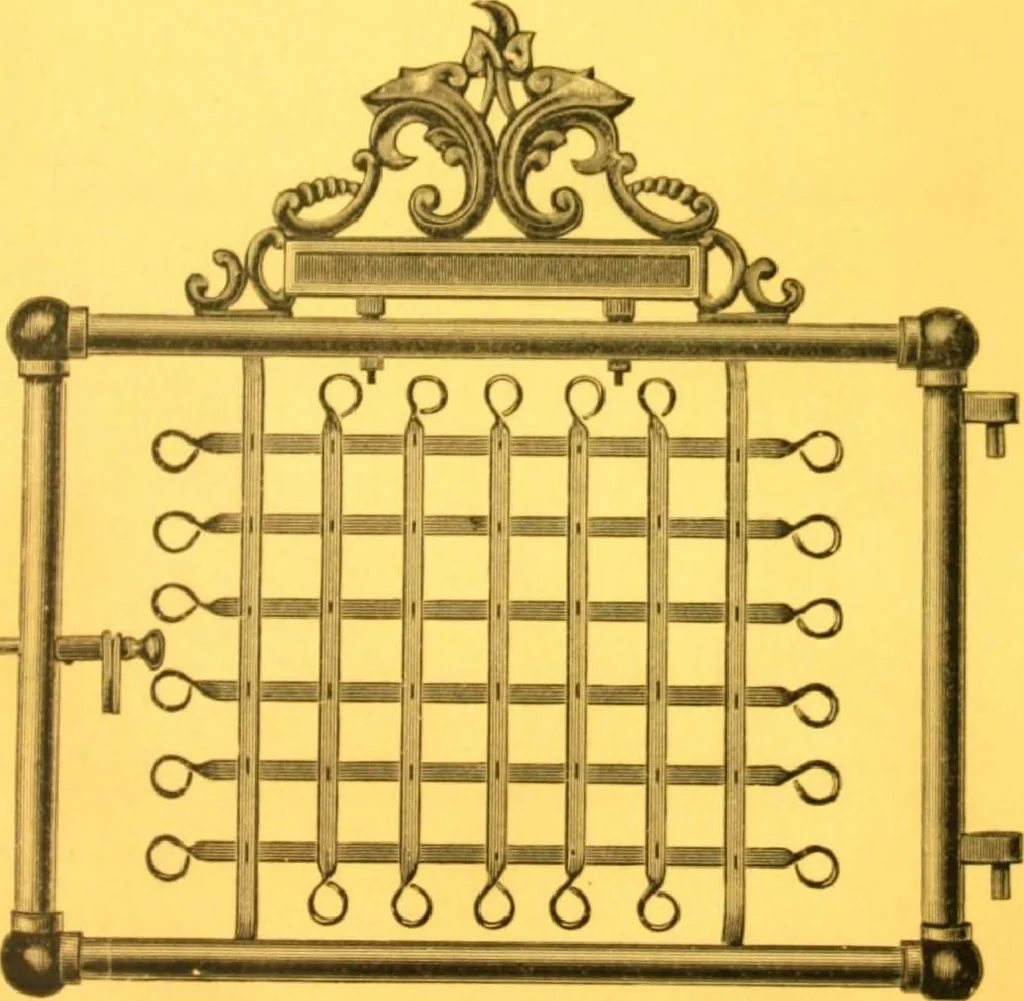 An illustration from John McLean:Machinist:Manufacturer and Dealer in Cemetery Supplies, 1893, leaf 10