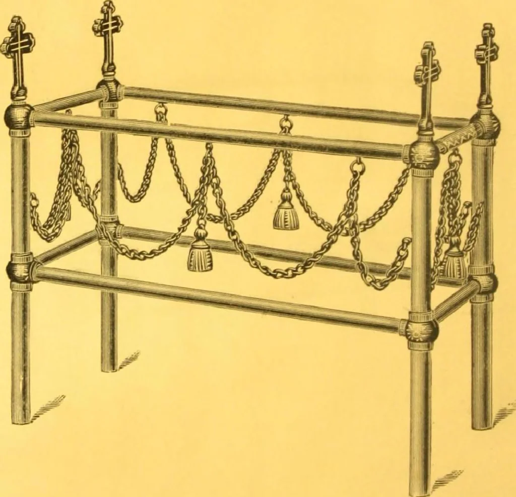 An illustration from John McLean:Machinist:Manufacturer and Dealer in Cemetery Supplies, 1893, leaf 105