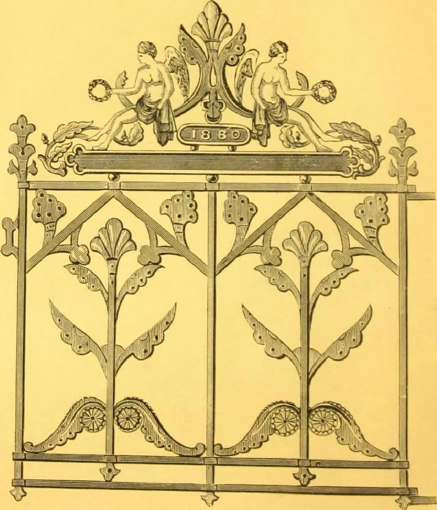 An illustration from John McLean:Machinist:Manufacturer and Dealer in Cemetery Supplies, 1893, leaf 13