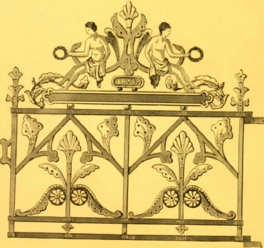 An illustration from John McLean:Machinist:Manufacturer and Dealer in Cemetery Supplies, 1893, leaf 14