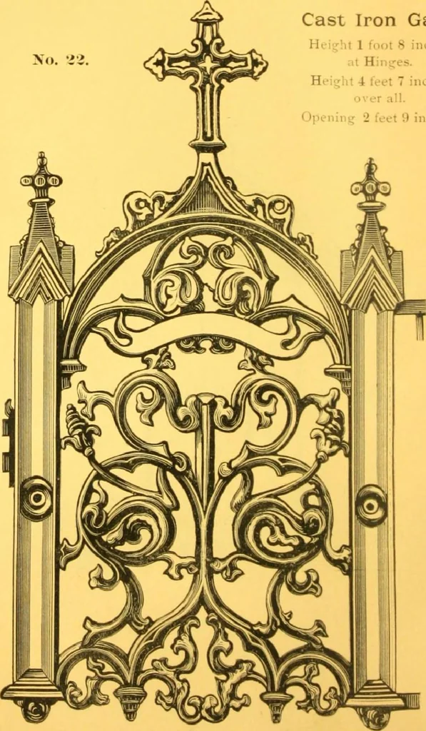 An illustration from John McLean:Machinist:Manufacturer and Dealer in Cemetery Supplies, 1893, leaf 19