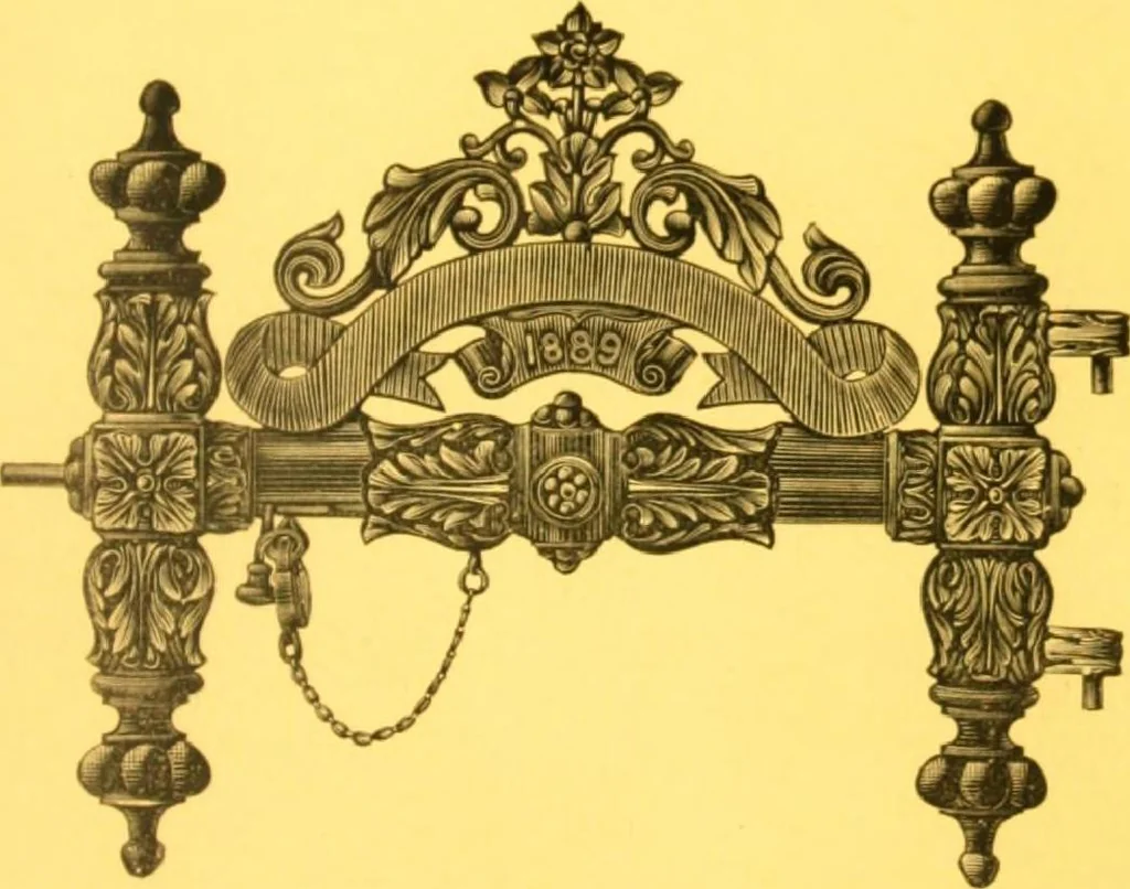 An illustration from John McLean:Machinist:Manufacturer and Dealer in Cemetery Supplies, 1893, leaf 36