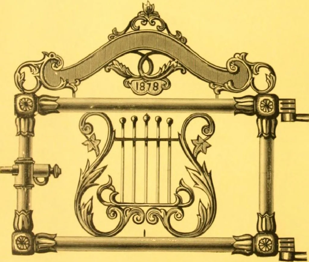An illustration from John McLean:Machinist:Manufacturer and Dealer in Cemetery Supplies, 1893, leaf 40
