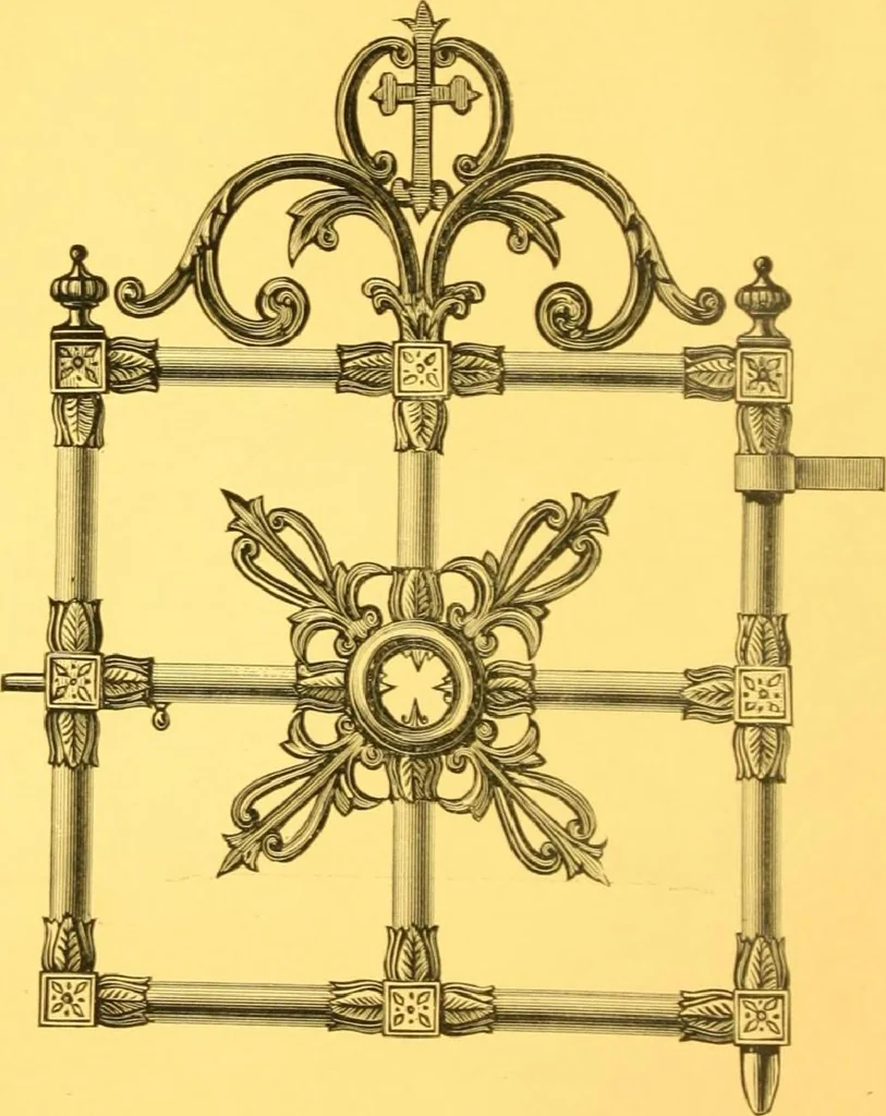 An illustration from John McLean:Machinist:Manufacturer and Dealer in Cemetery Supplies, 1893, leaf 43