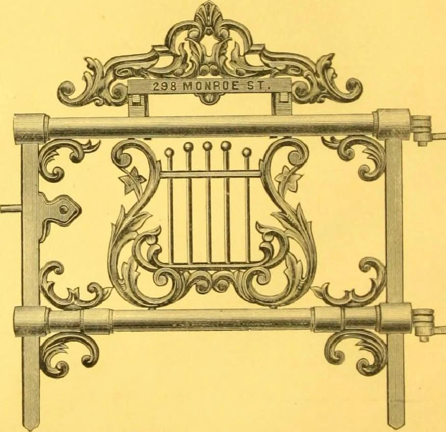 An illustration from John McLean:Machinist:Manufacturer and Dealer in Cemetery Supplies, 1893, leaf 57