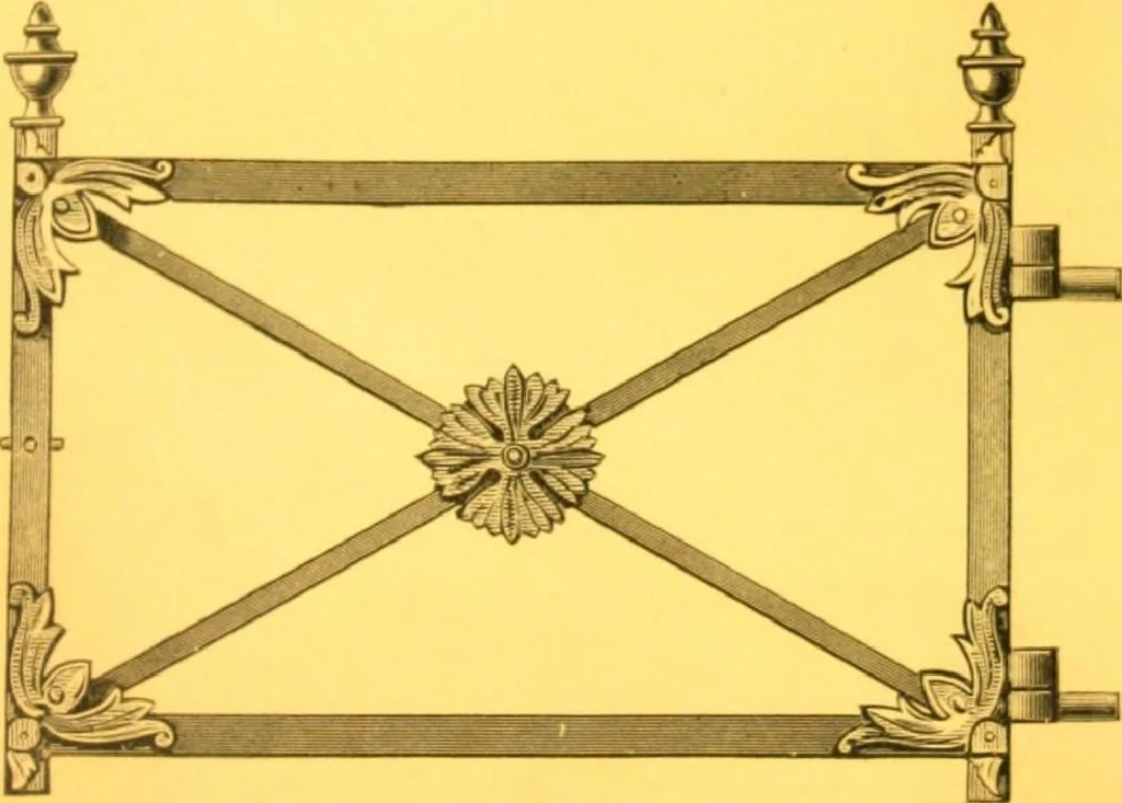 An illustration from John McLean:Machinist:Manufacturer and Dealer in Cemetery Supplies, 1893, leaf 8