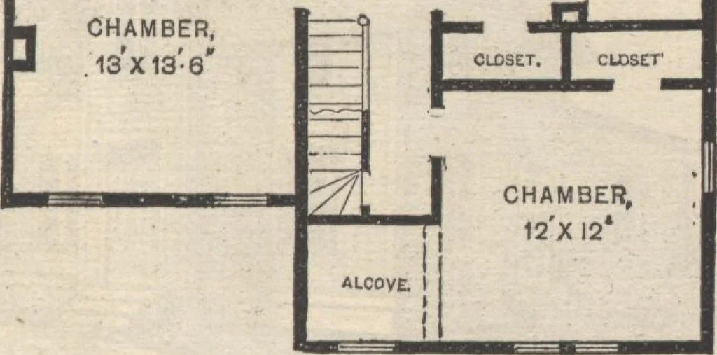 An illustration from Pocket reference book presented by John Paul, 1885, leaf 12