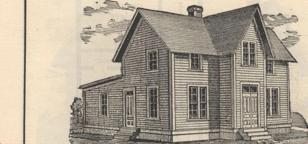 An illustration from Pocket reference book presented by John Paul, 1885, leaf 13