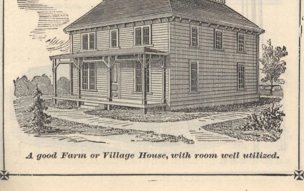 An illustration from Pocket reference book presented by John Paul, 1885, leaf 20