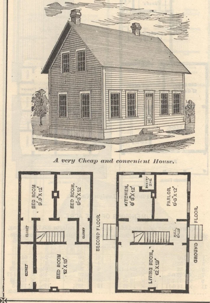 An illustration from Pocket reference book presented by John Paul, 1885, leaf 23