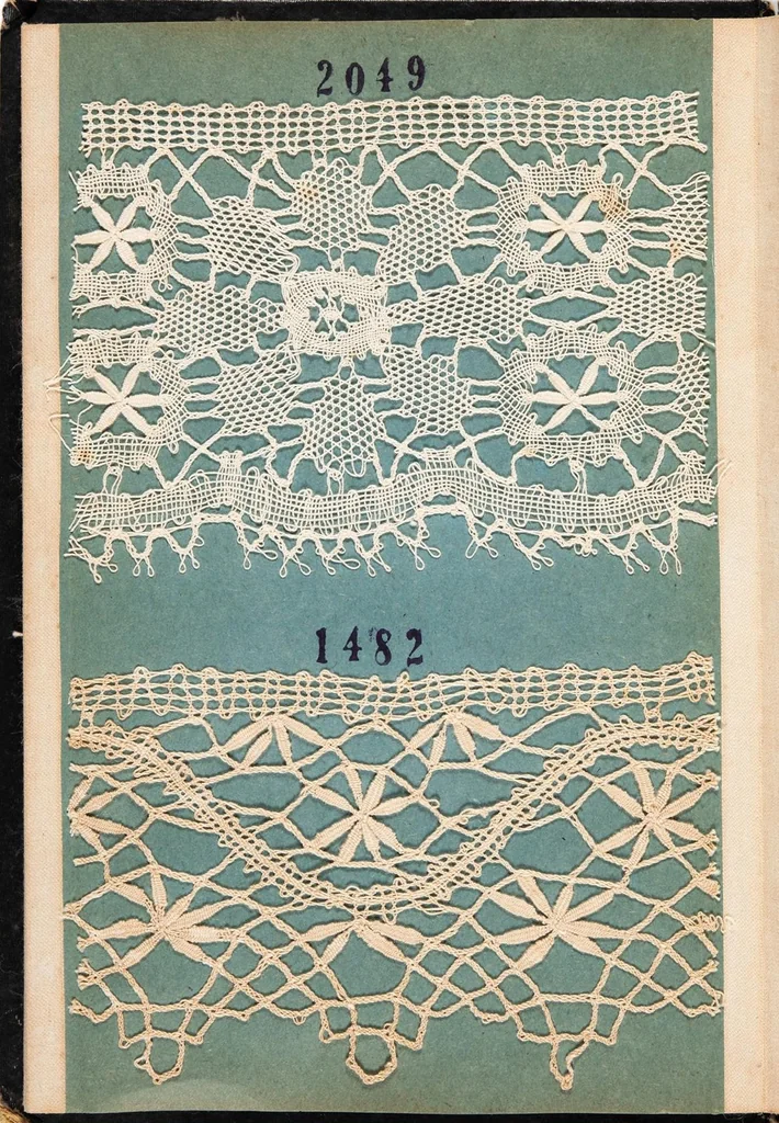 An illustration from Lace (Chinese, Hand-made) / Mitsui Bussan Kaisha Limited, Melbourne, Australia [sample book], 1922, leaf 11