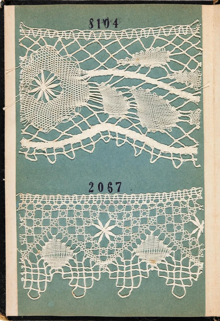 An illustration from Lace (Chinese, Hand-made) / Mitsui Bussan Kaisha Limited, Melbourne, Australia [sample book], 1922, leaf 17