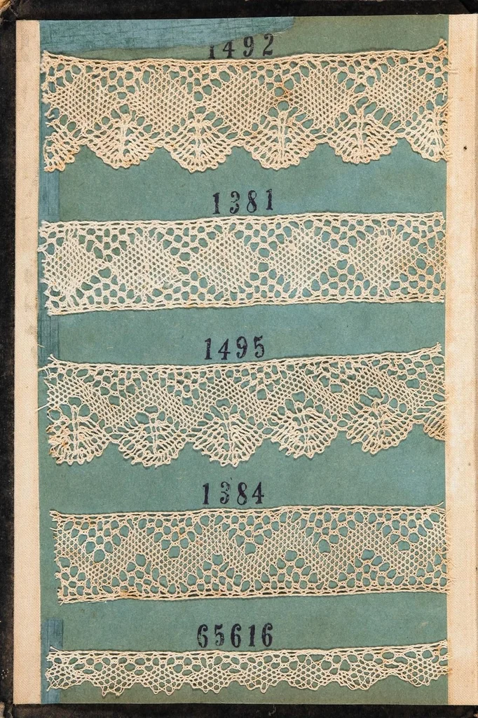 An illustration from Lace (Chinese, Hand-made) / Mitsui Bussan Kaisha Limited, Melbourne, Australia [sample book], 1922, leaf 21