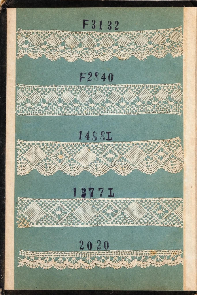 An illustration from Lace (Chinese, Hand-made) / Mitsui Bussan Kaisha Limited, Melbourne, Australia [sample book], 1922, leaf 23