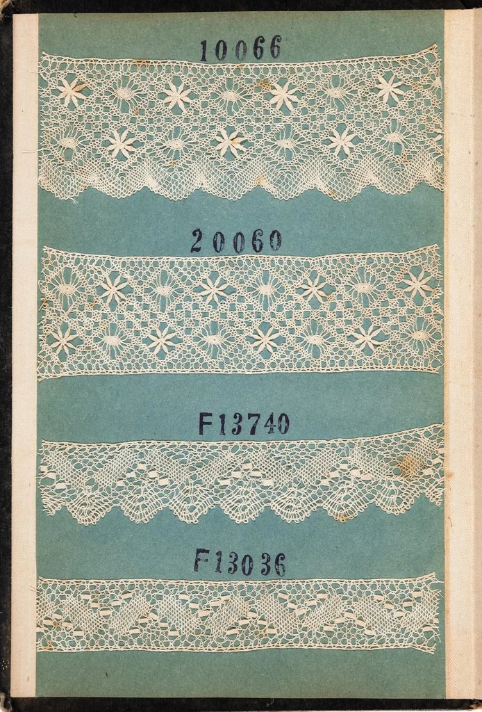 An illustration from Lace (Chinese, Hand-made) / Mitsui Bussan Kaisha Limited, Melbourne, Australia [sample book], 1922, leaf 25