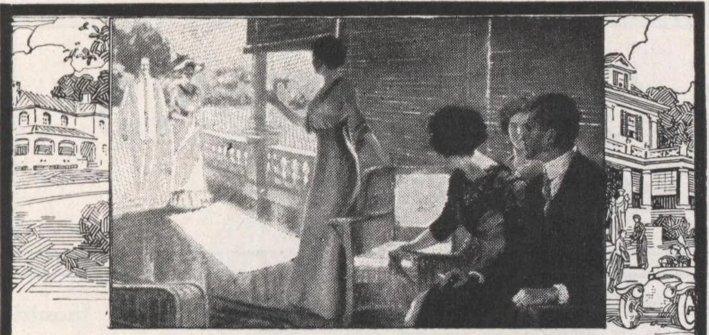 An illustration from Keith's magazine, June 1913, 1913, leaf 46