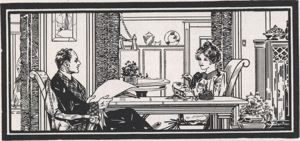 An illustration from Keith's magazine, June 1913, 1913, leaf 50