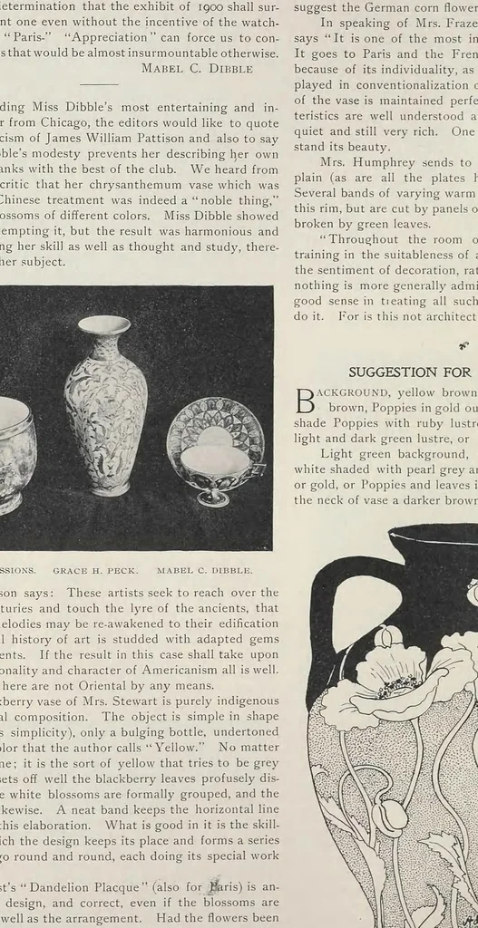 An illustration from Keramic studio, 1899, leaf 258