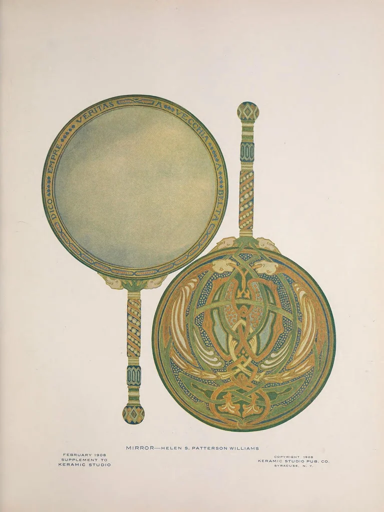An illustration from Keramic studio, 1899, leaf 283